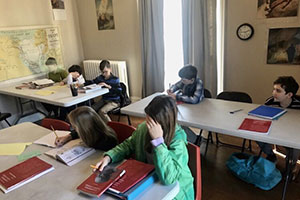 The teaching of Latin is part of The Oratory’s curriculum