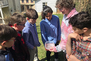 Nature study plays a role in the curriculum of The Oratory.