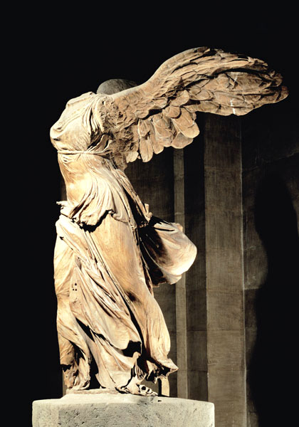 The Victory of Samothrace sculpture
